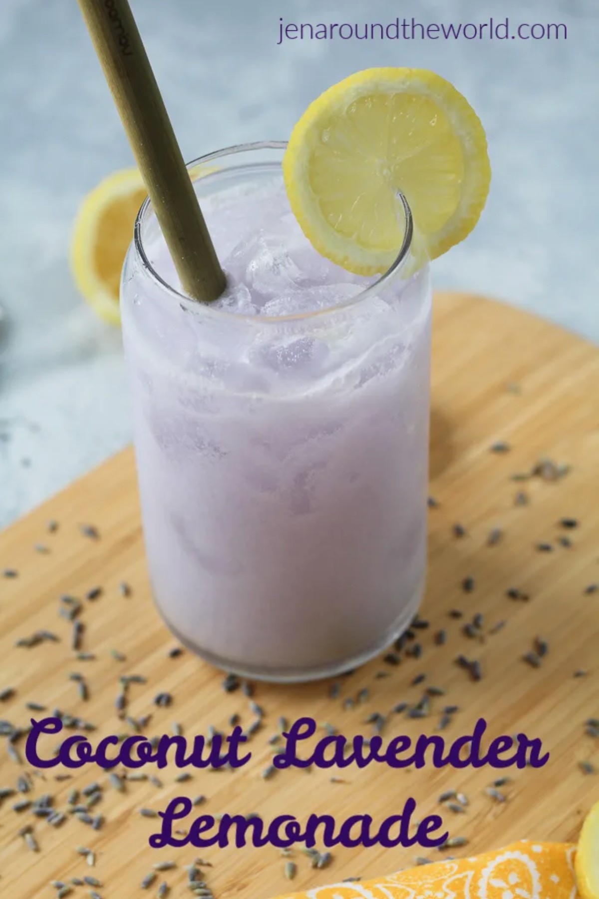 coconut lavender Lemonade