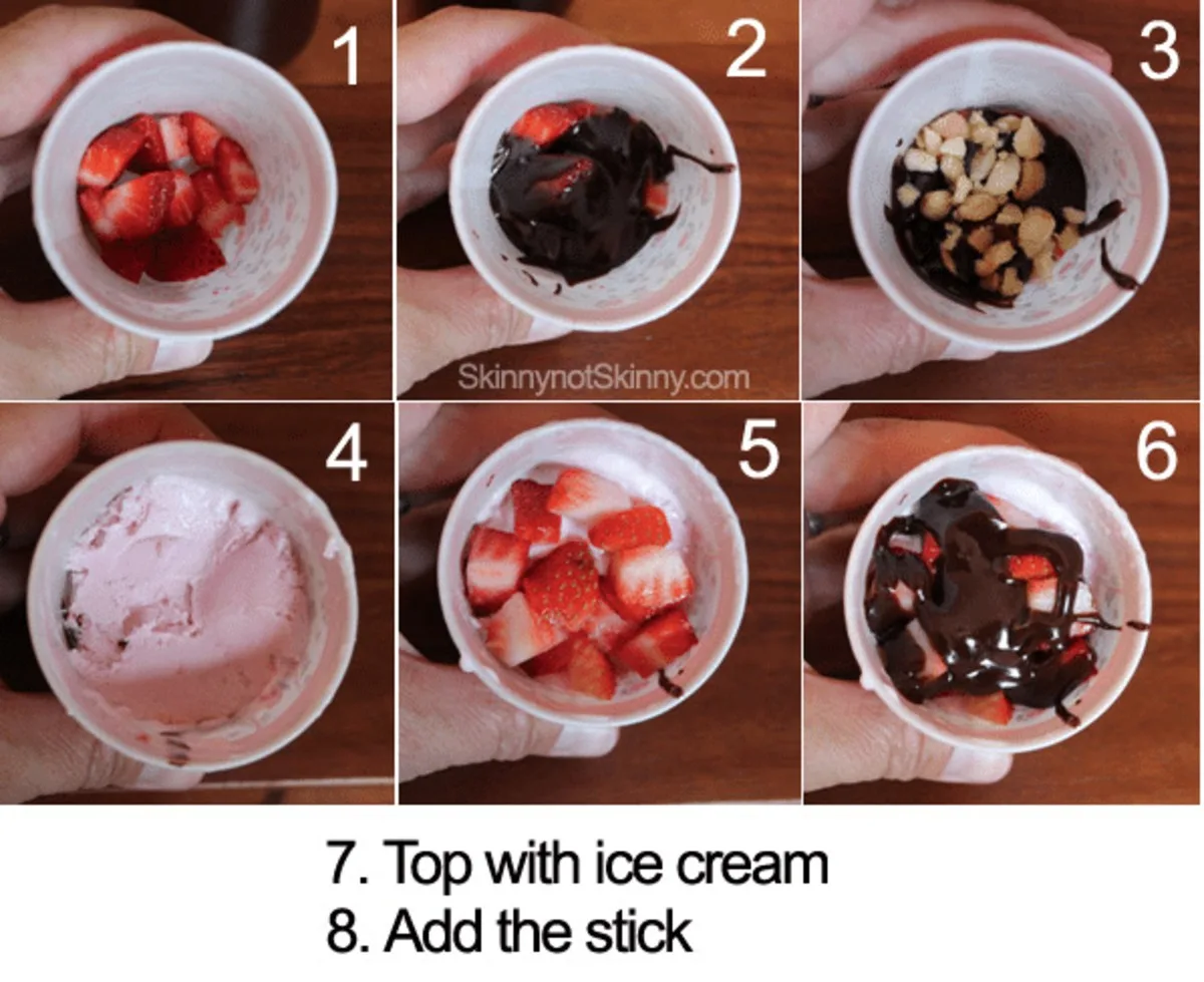how to make ice cream pops