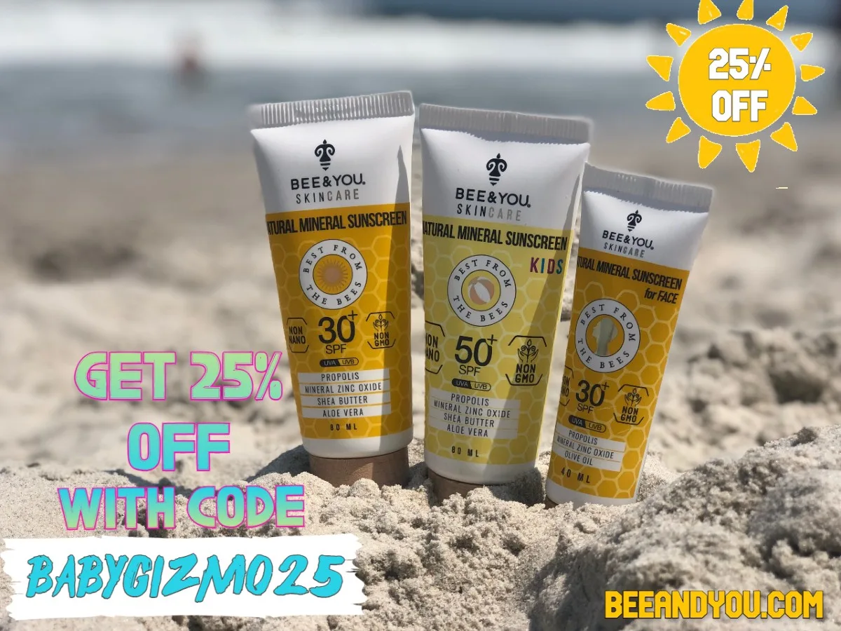 beeandyou discount code natural sunscreen