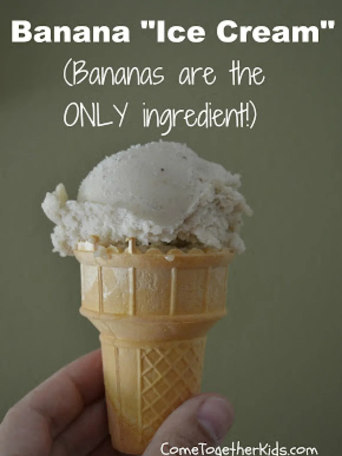 Banana ice cream