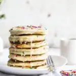 cake batter pancakes