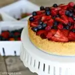 triple berry cheesecake