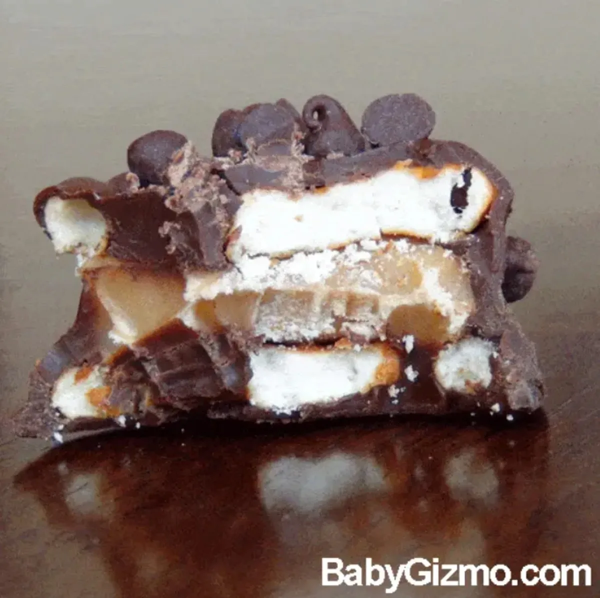 Chocolate Covered Caramel Pretzel Bites