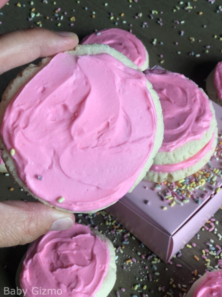 Crumbl Pink Sugar Cookie Copycat Recipe Baby Gizmo