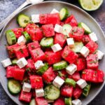watermelon cucumber salad