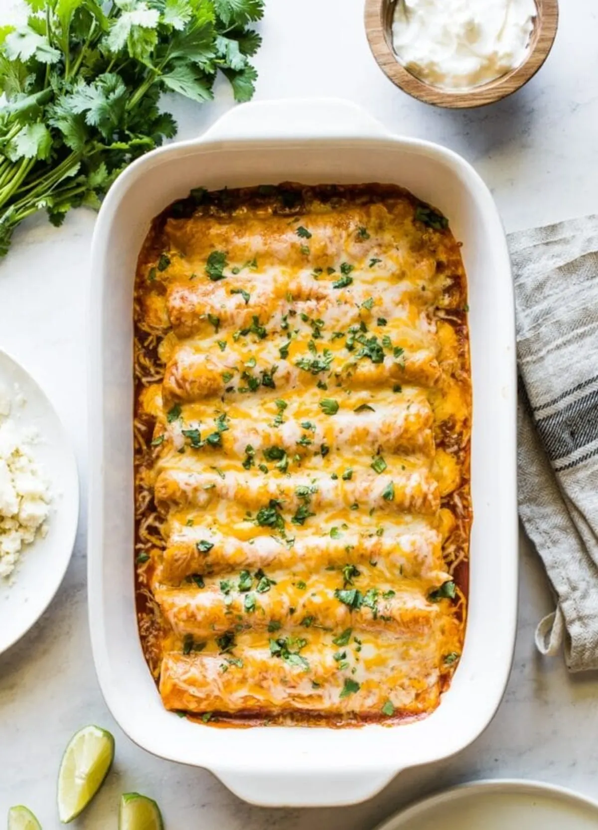 easy chicken enchiladas