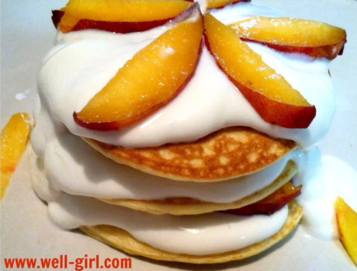 Peaches and Pancakes