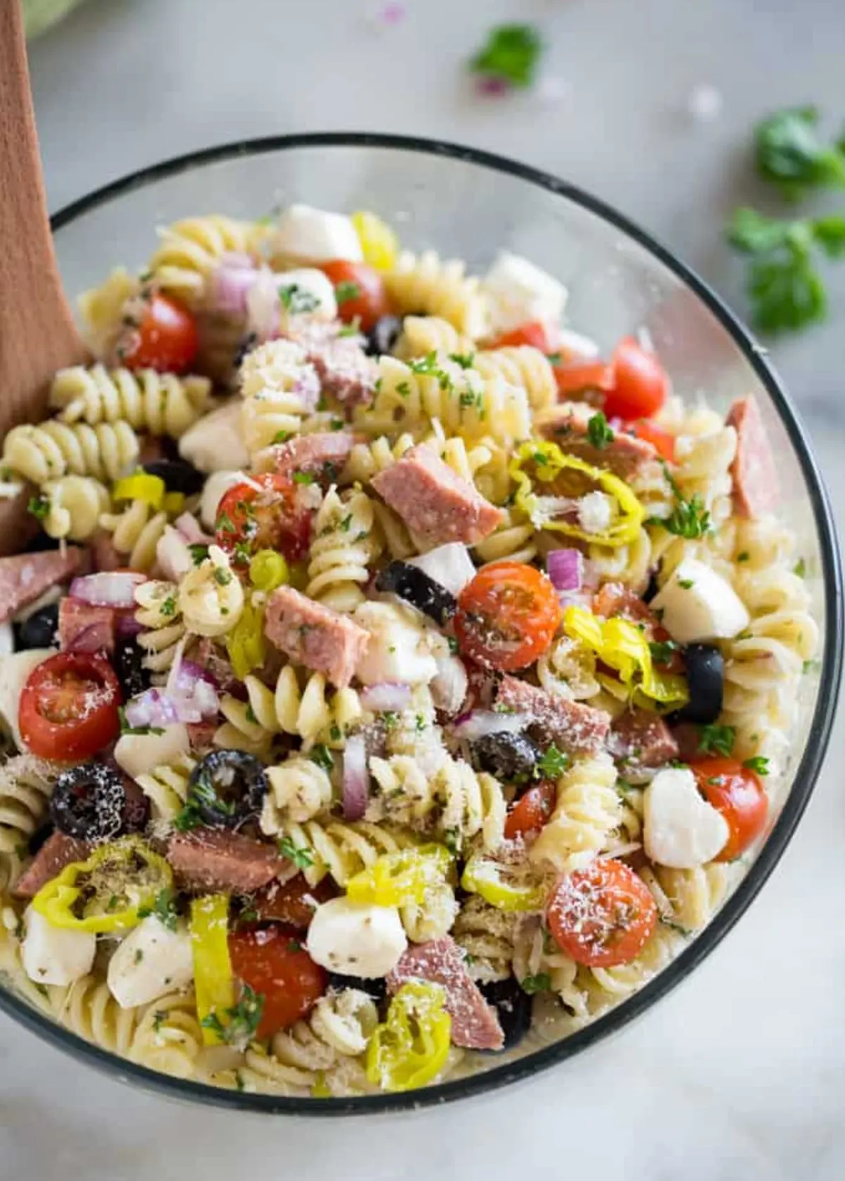 Pasta Salad in bowl