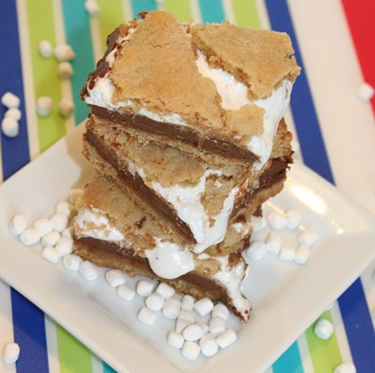 Peanut Butter S'Mores Bars