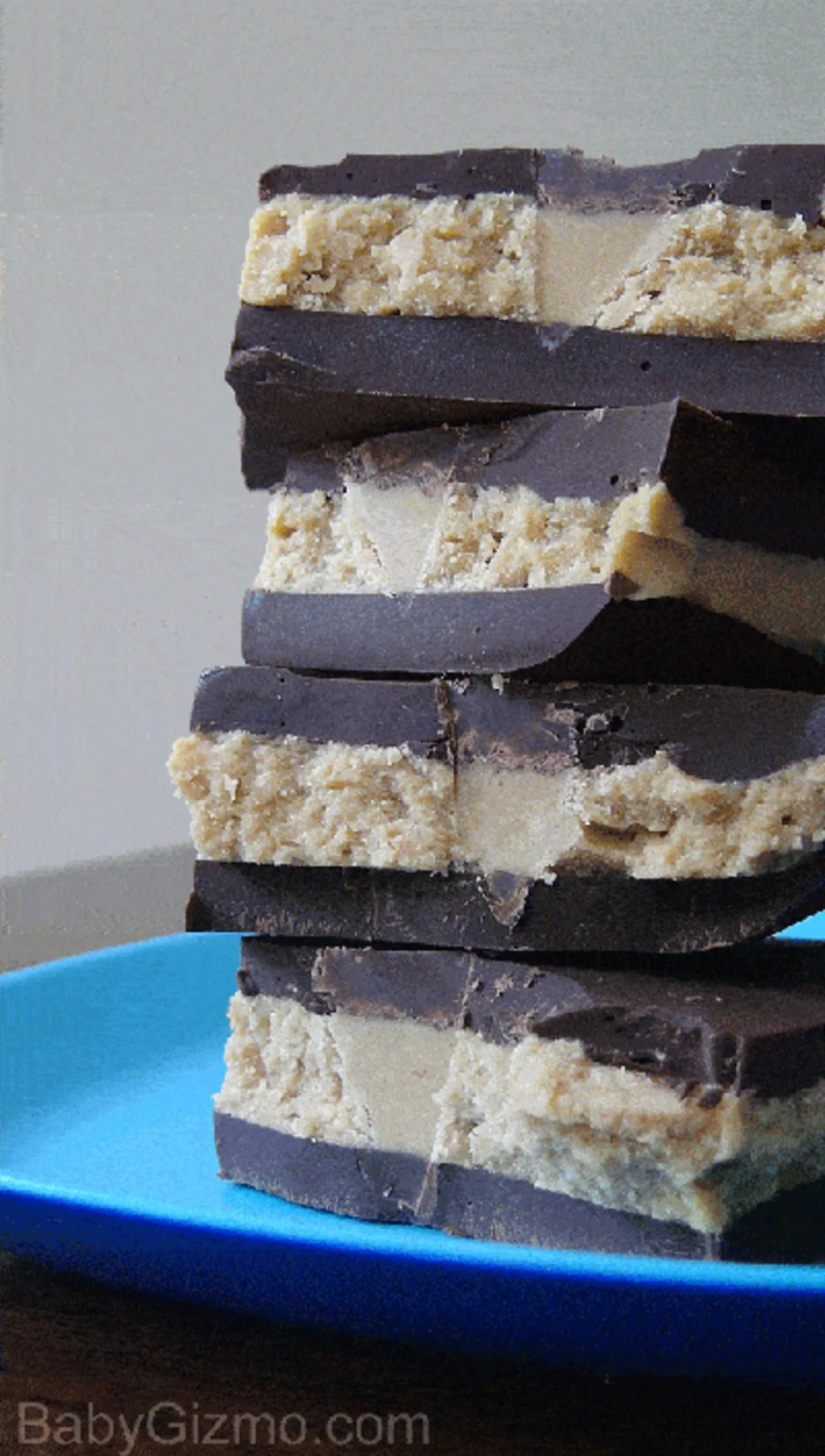 bark2 Peanut butter cup bark stacked