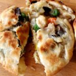 Pie Iron Chicken Pot Pie