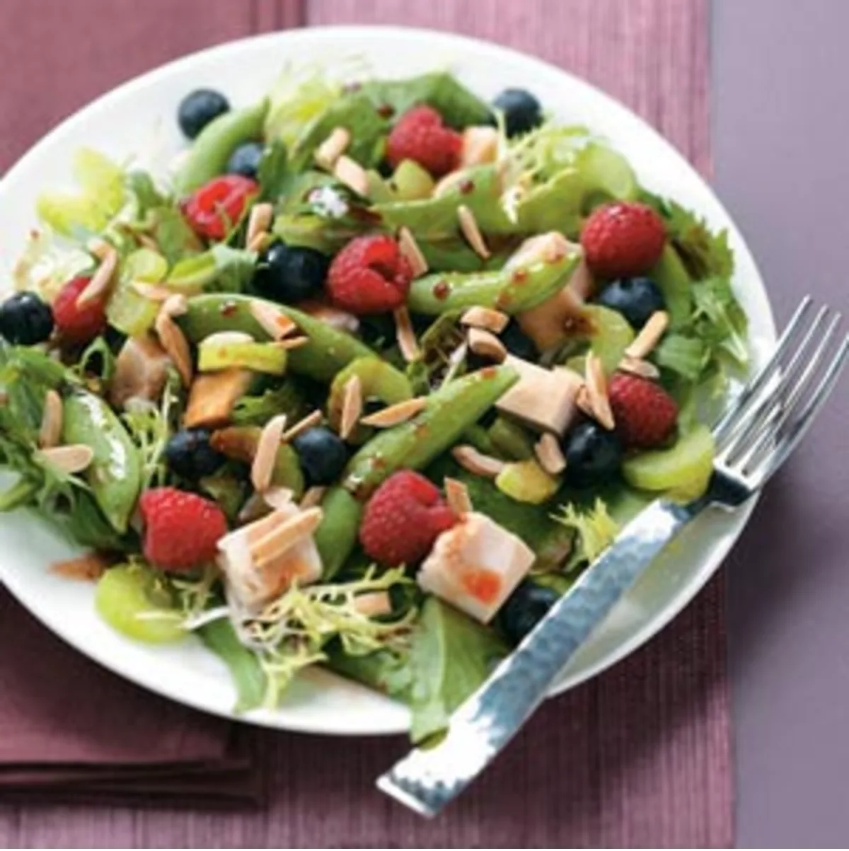  Summer Chicken Salad with Raspberry Vinaigrette Recipe