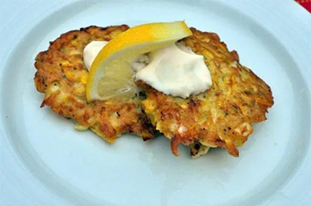 How to make Native American squash and corn fritters with cheddar
