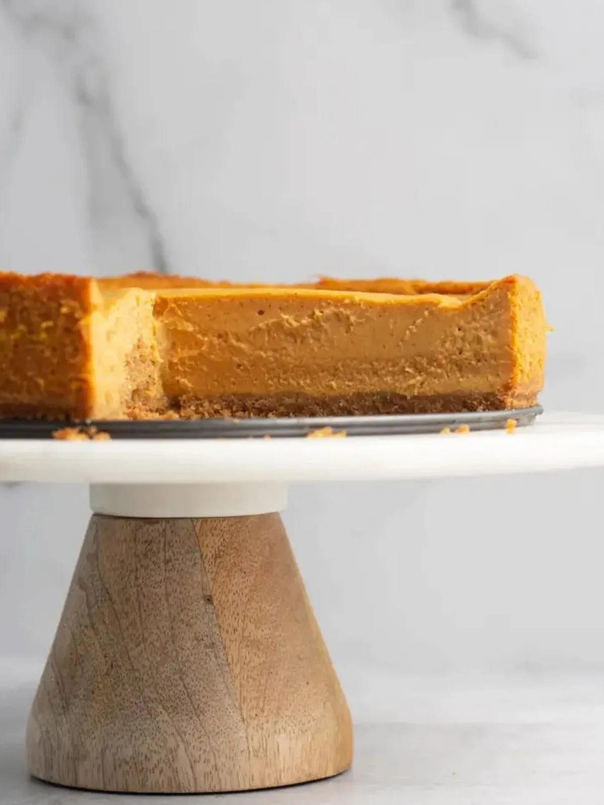 Vegan Pumpkin Cheesecake