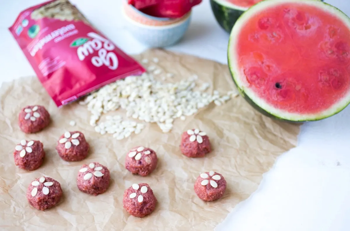 freezer watermelon bites