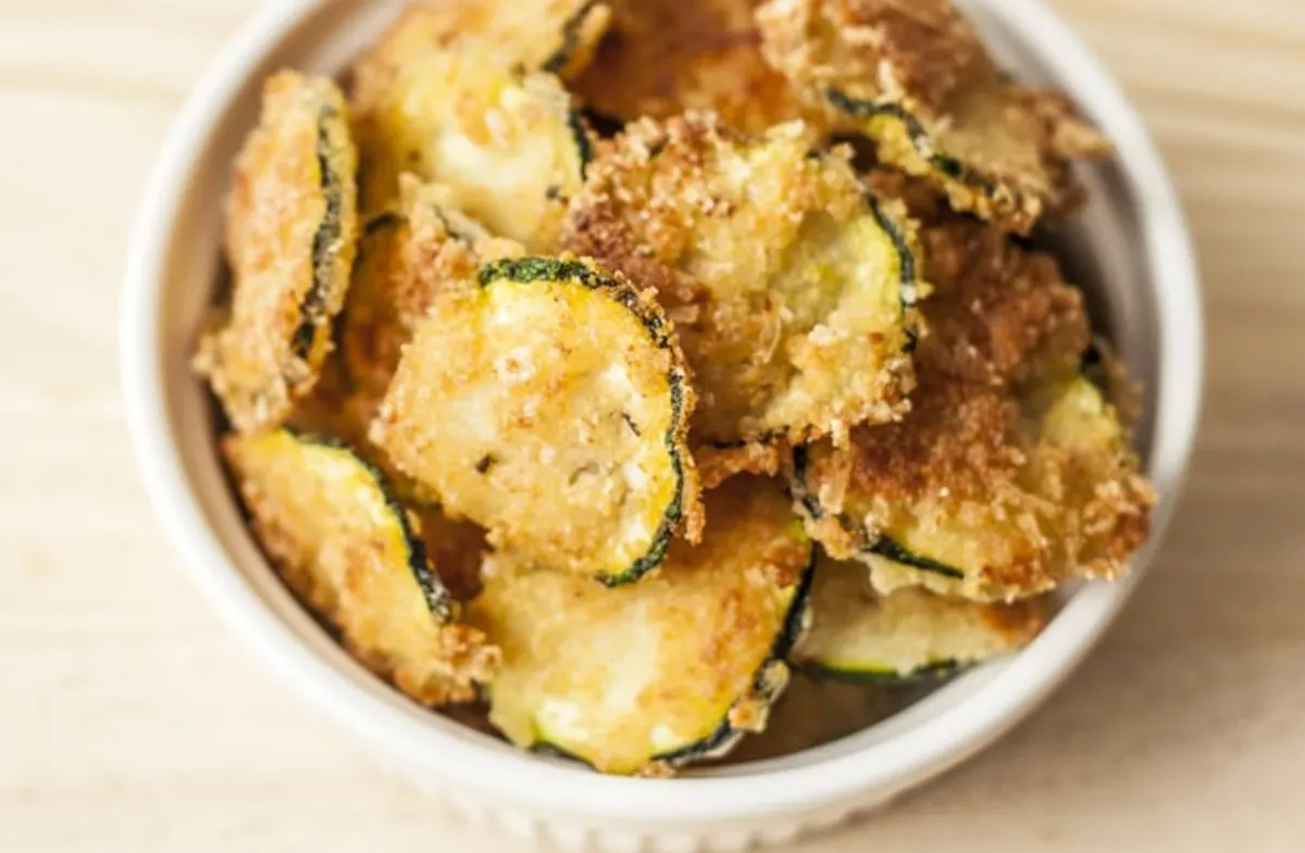 baked zucchini chips