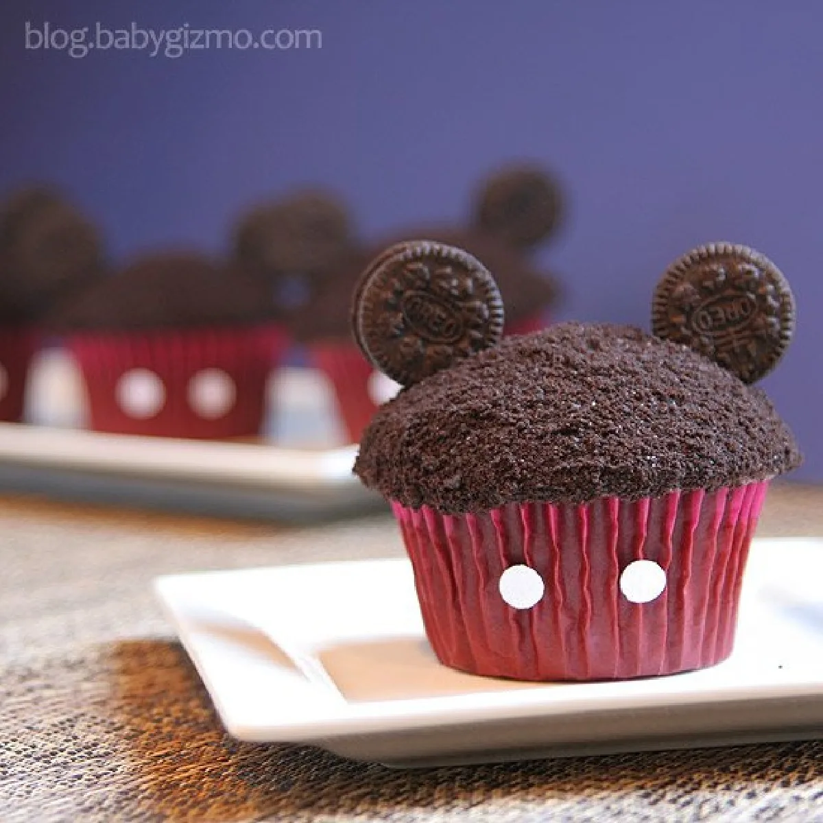 mickey mouse cupcake 