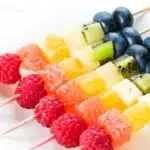 fruit skewers