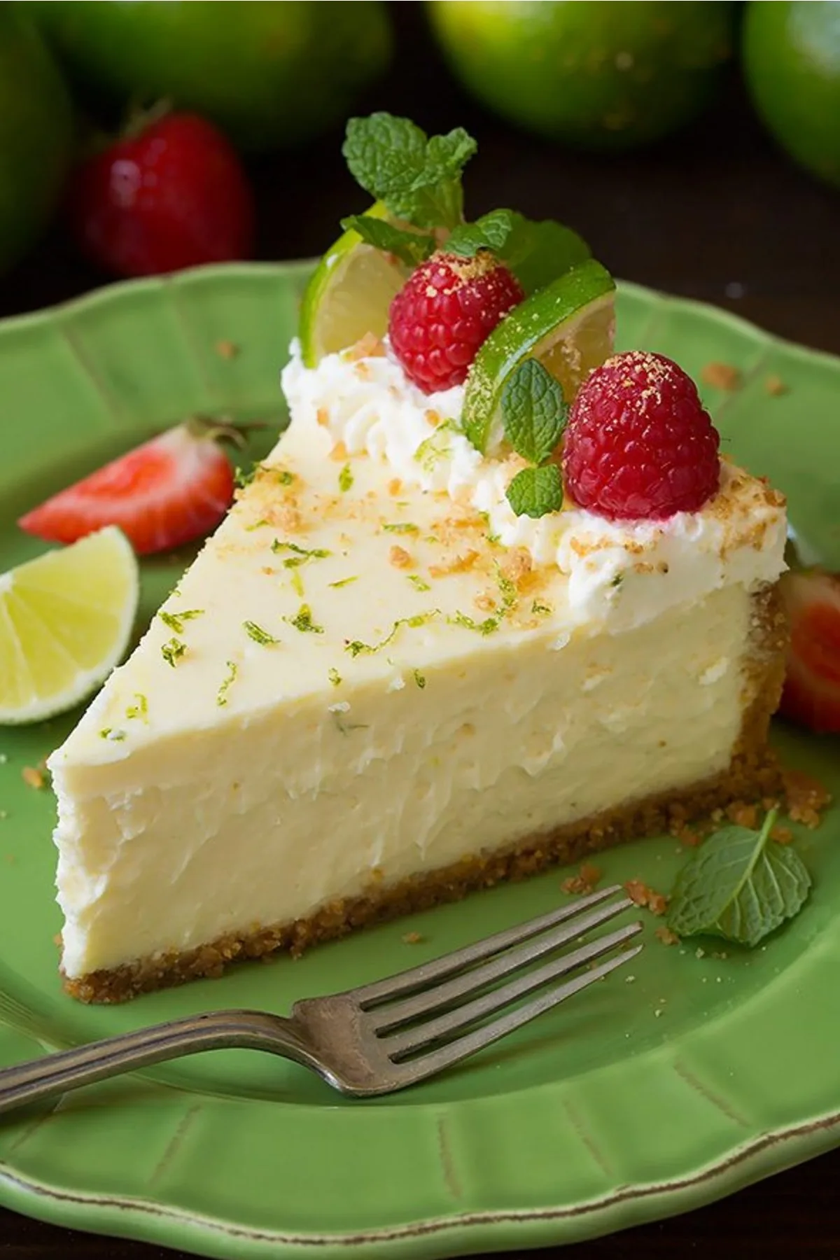 key lime cheesecake