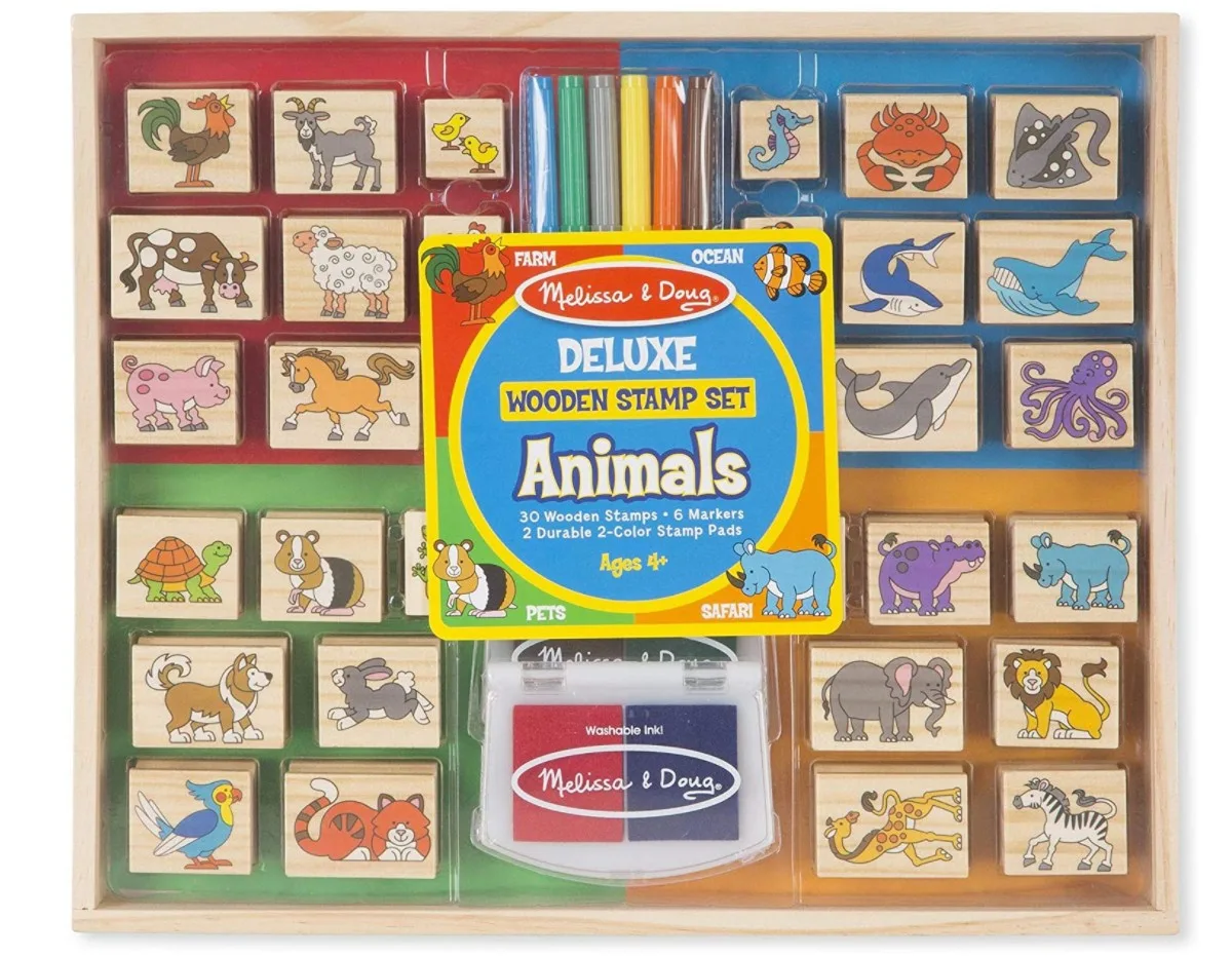 melissa and doug animal stamps