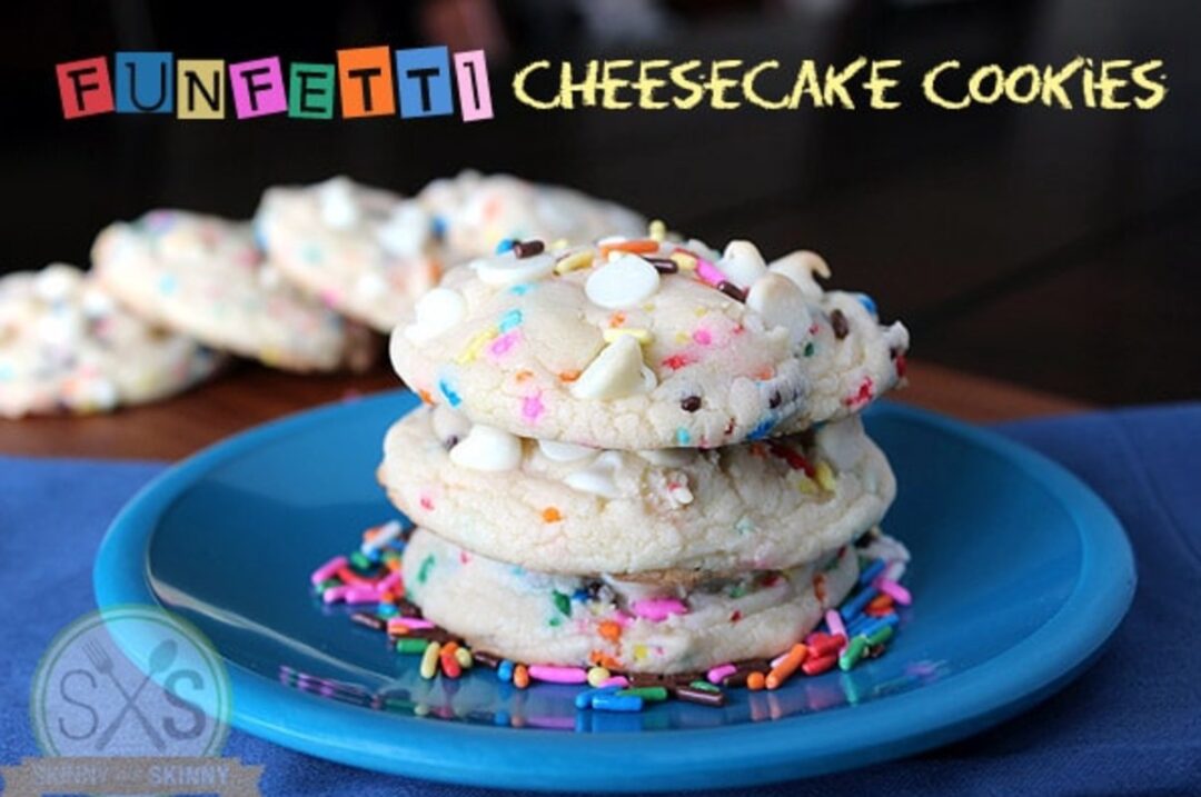 Funfetti Cheesecake Cookies Baby Gizmo