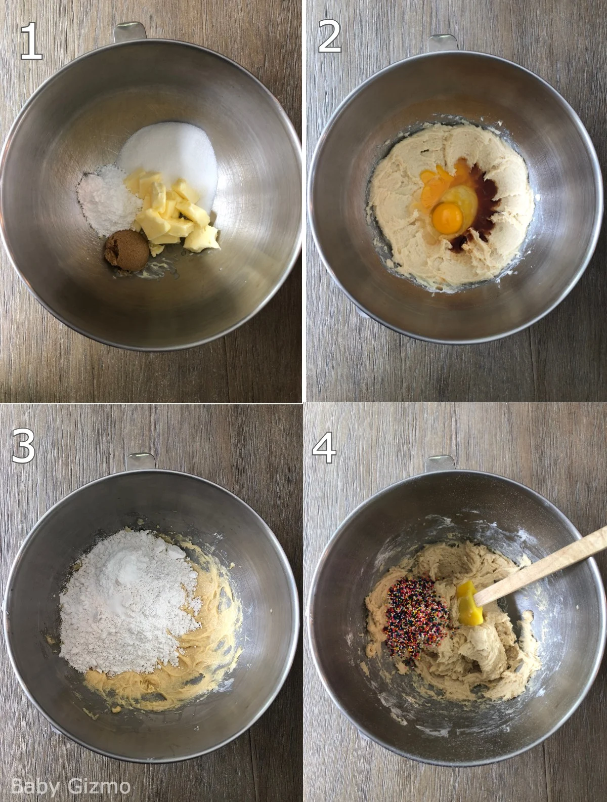 How to make cookies in a bowl