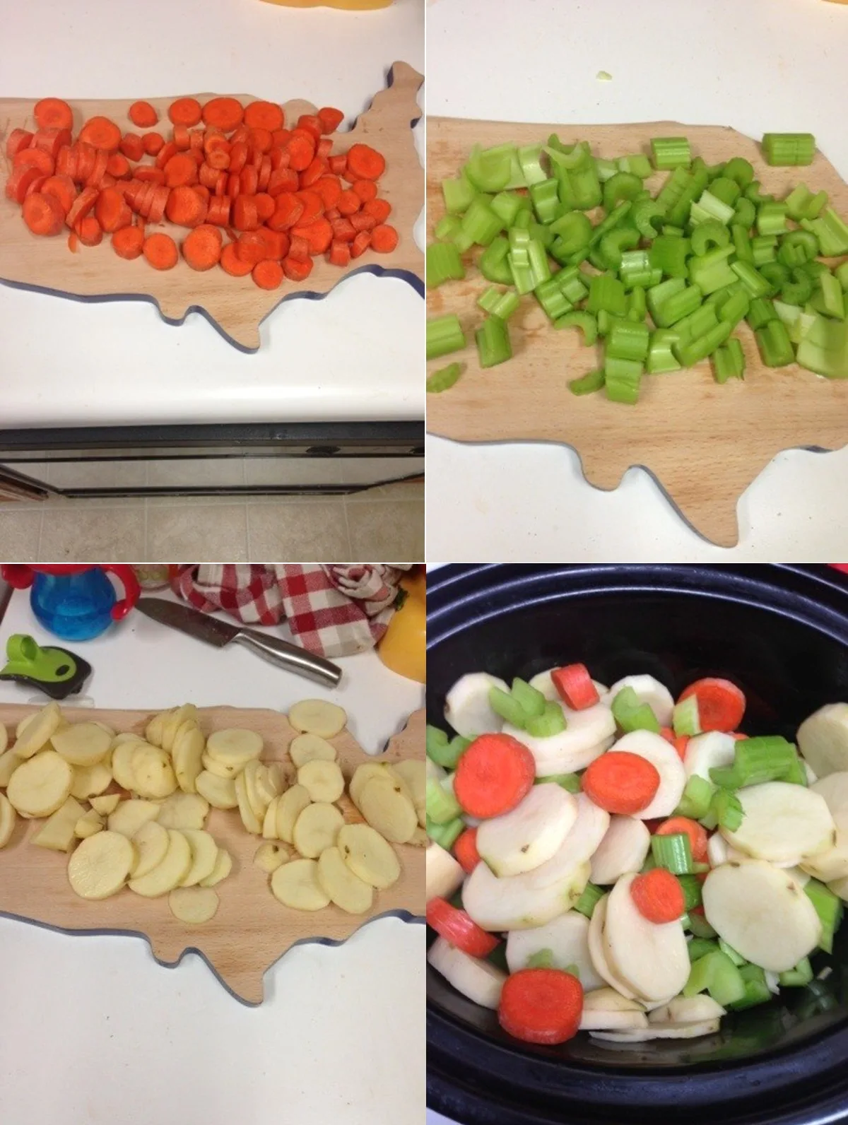 Veggies in Crockpot