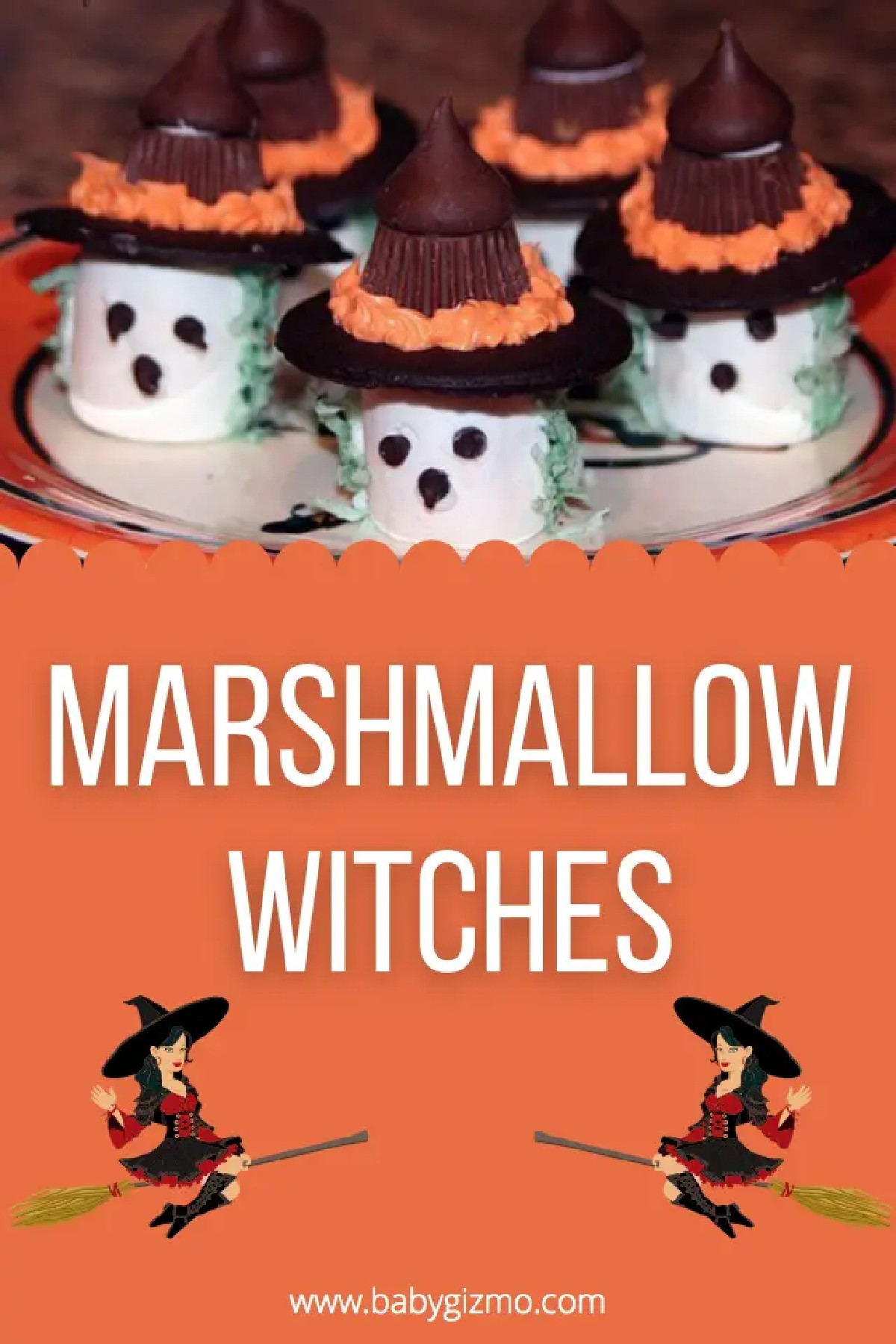 marshmallow witches