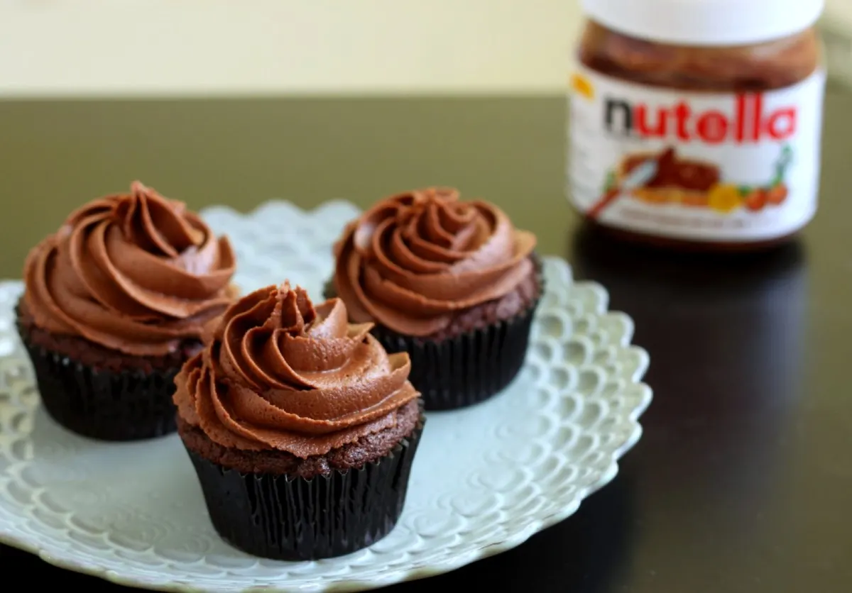 nutella cupcakes