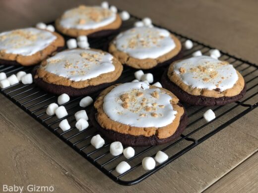 Crumbl S'mores Brownie Cookie Copycat Recipe – Baby Gizmo