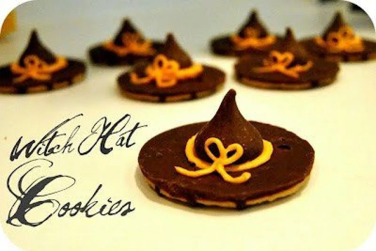 witch hat cookies