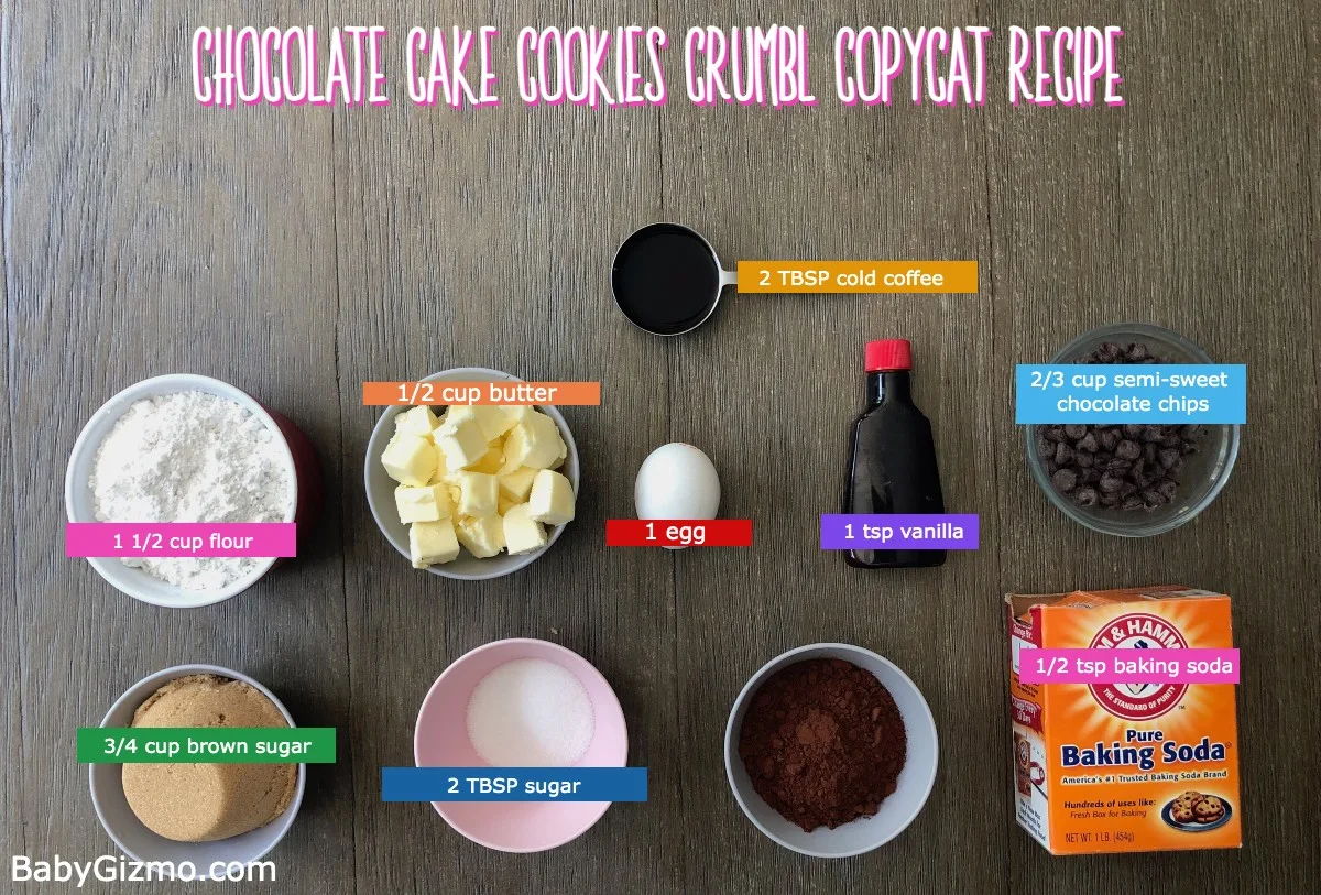 chocolate cake cookies ingredients