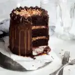 Chocolate Turtle Cake