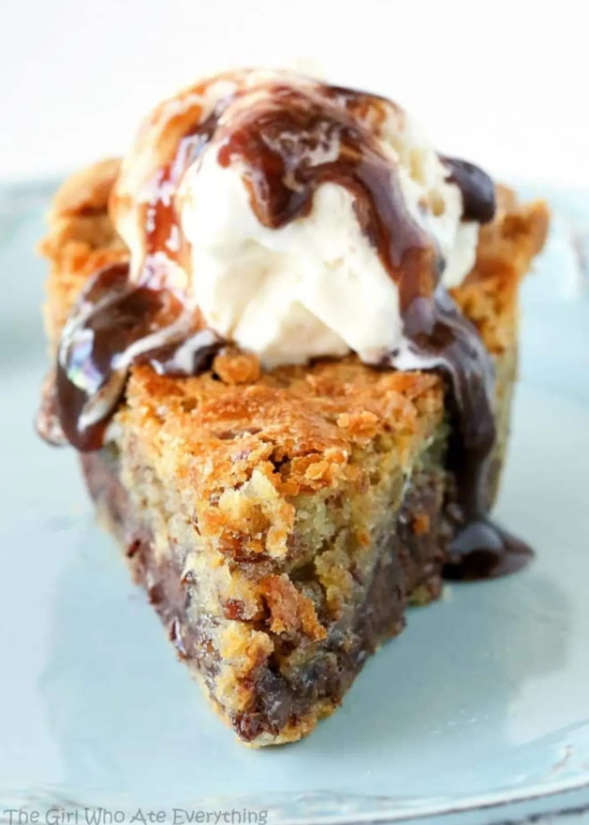 Chocolate Chip Cookie Pie