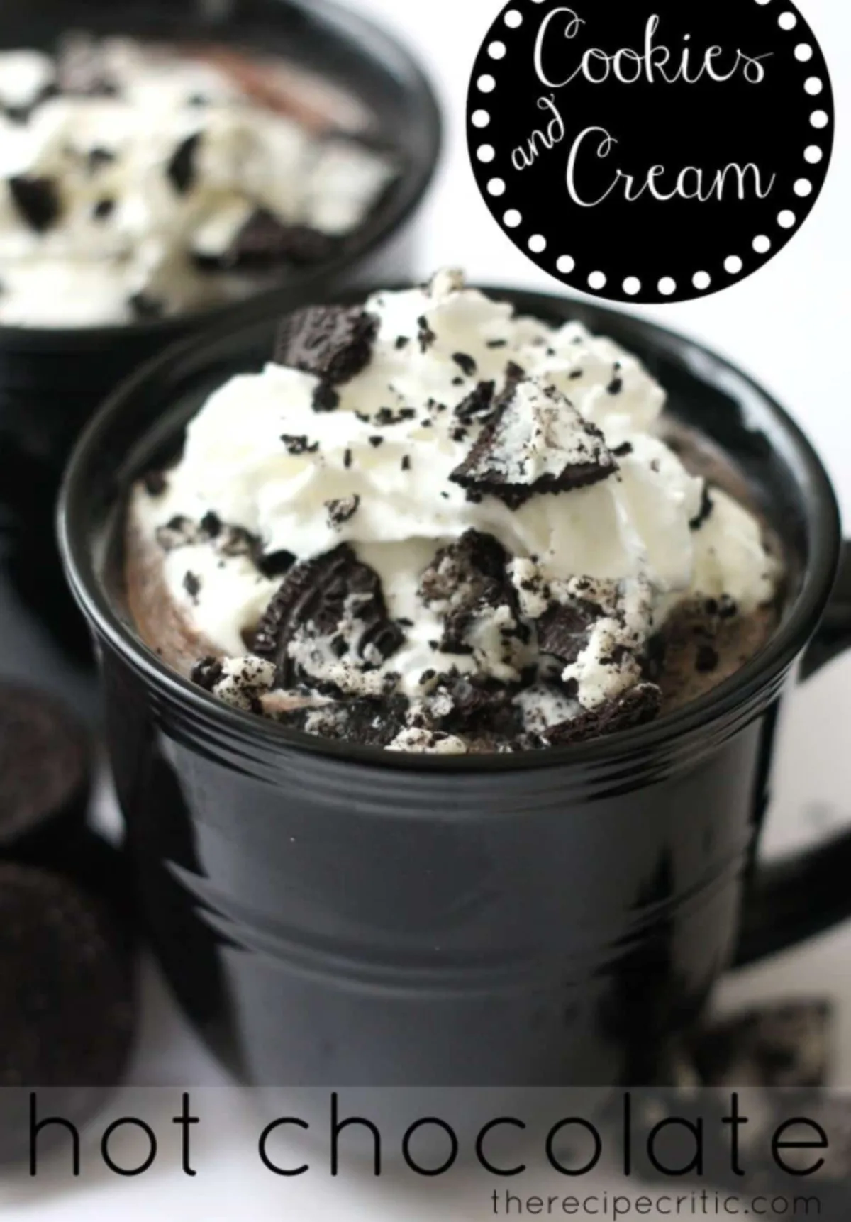 Cookies and Cream Hot Chocolate