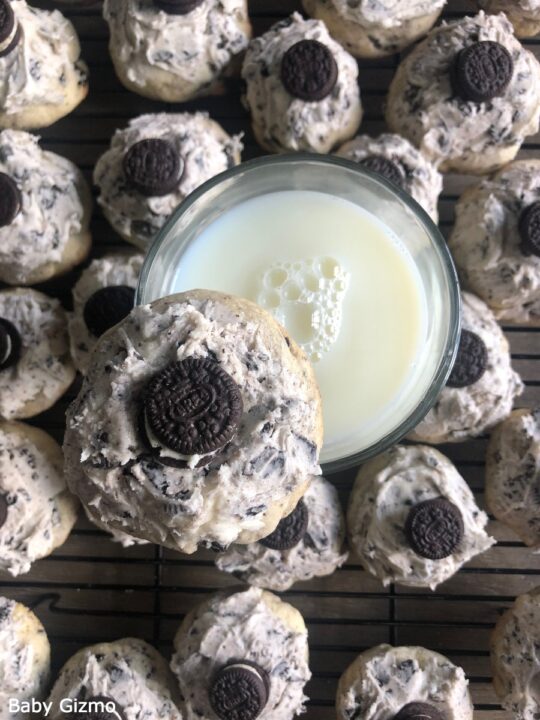 Cookies and Cream Milkshake Crumbl Copycat Recipe Baby Gizmo