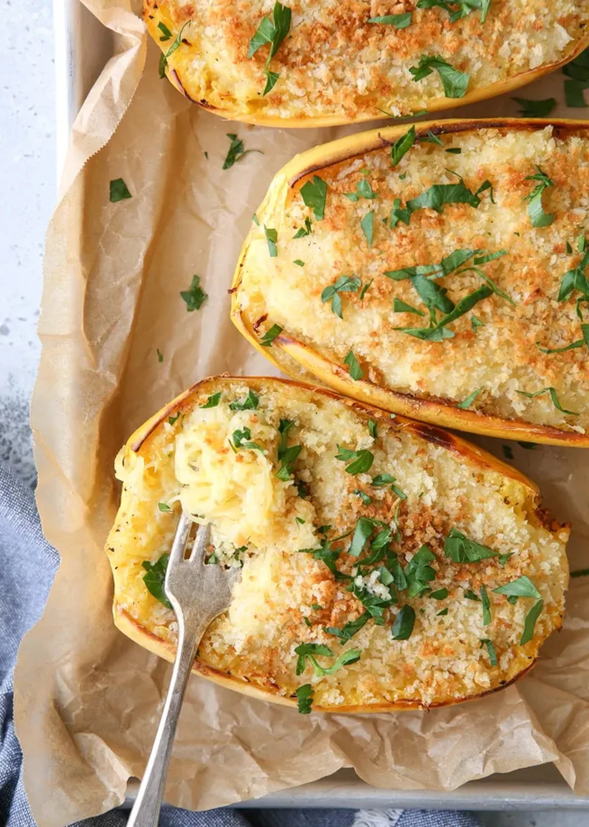 twice Baked spaghetti Squash