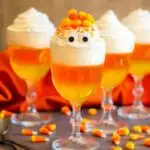 Candy Corn Jello Cups