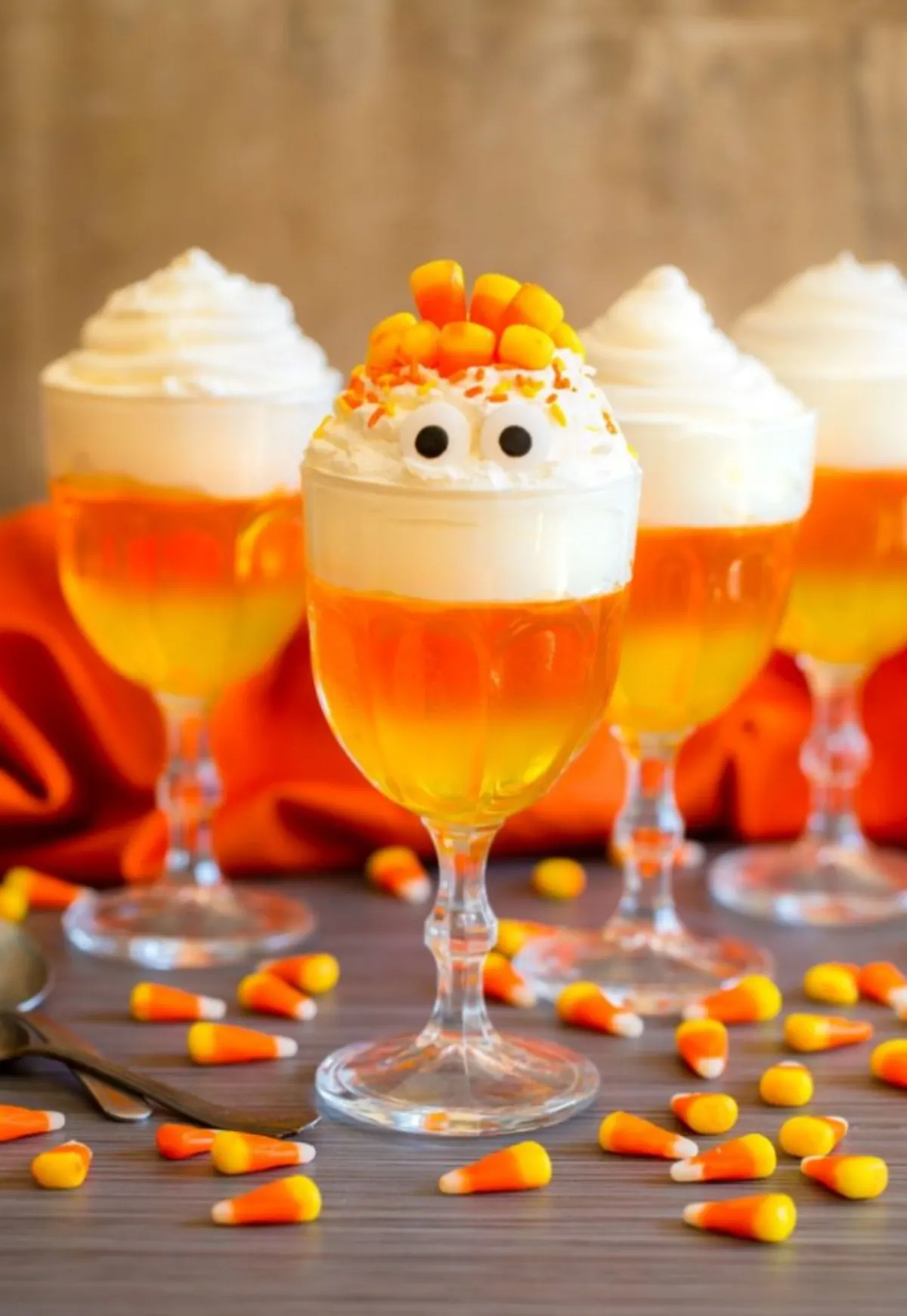 candy corn jello