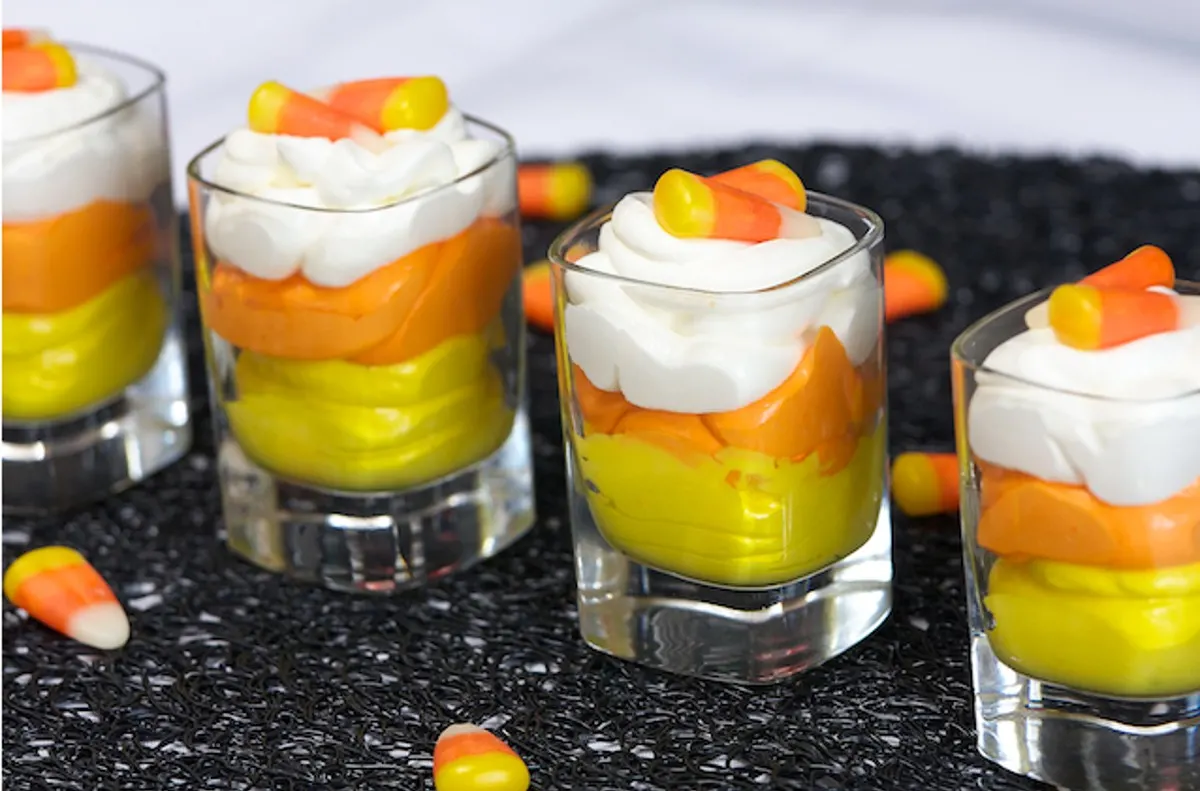 Candy Corn Mousse