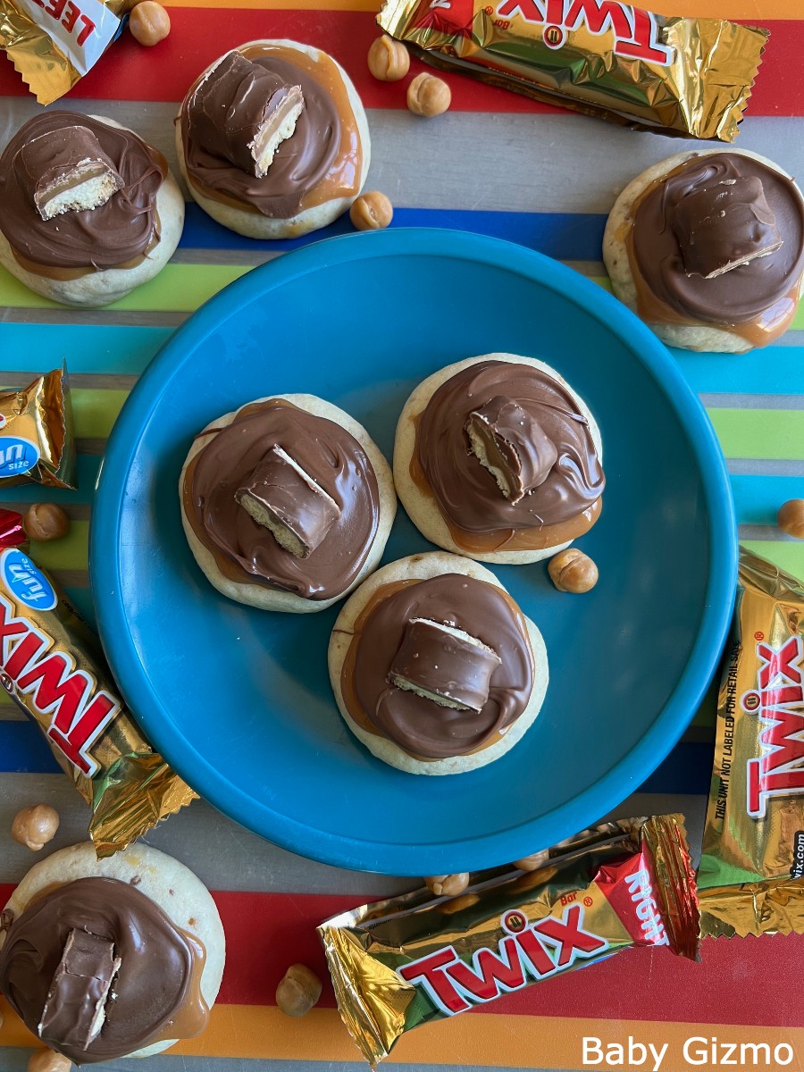 Twix Cookies from Crumbl