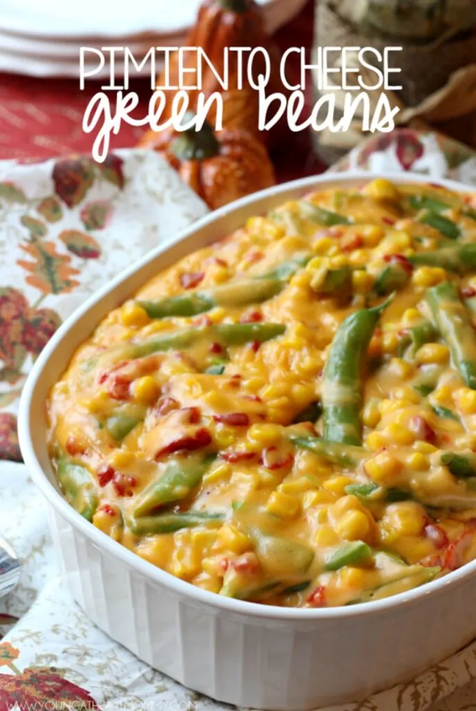 Pimento Cheese Green Beans