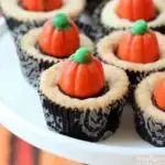 pumpkin cookie cups