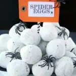 spider eggs donuts