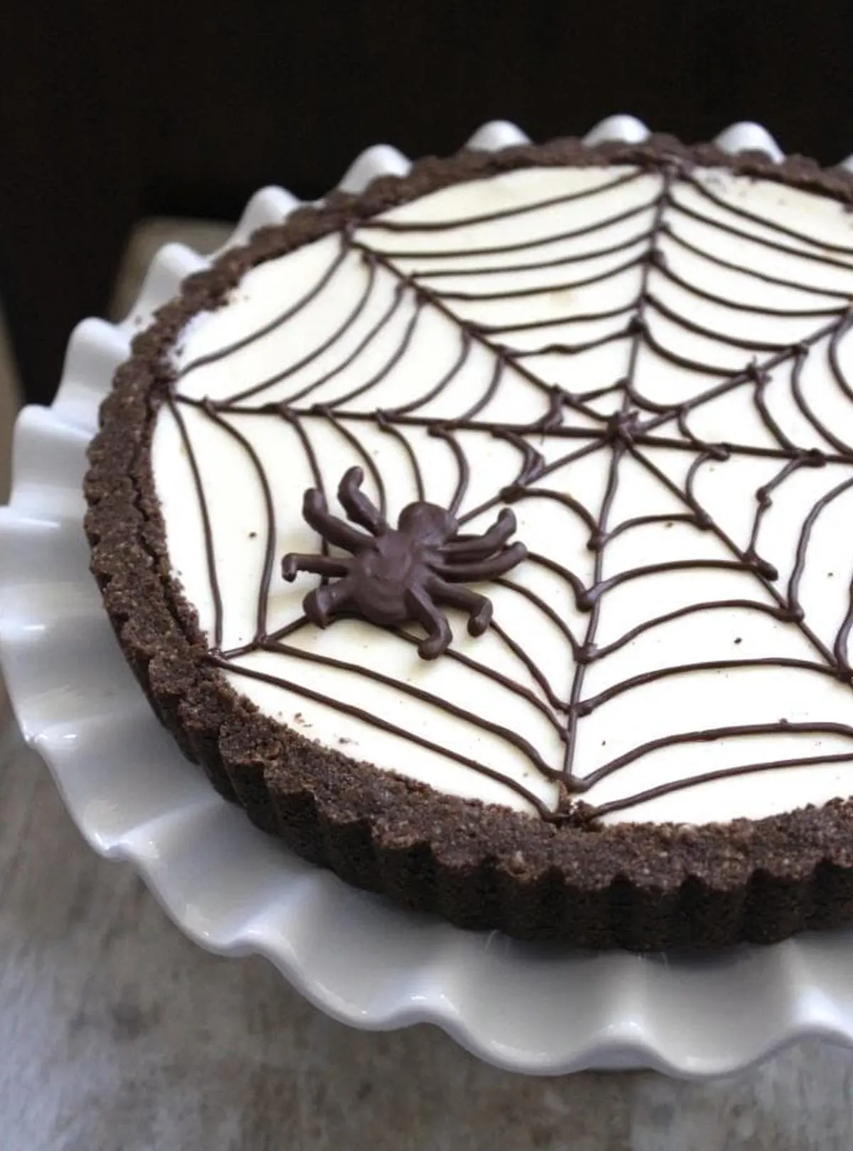 Spider Web Cheesecake