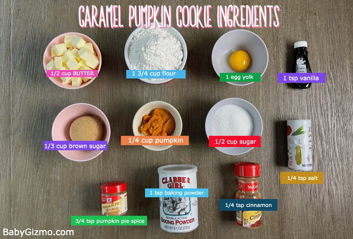 pumpkin cookie ingredients