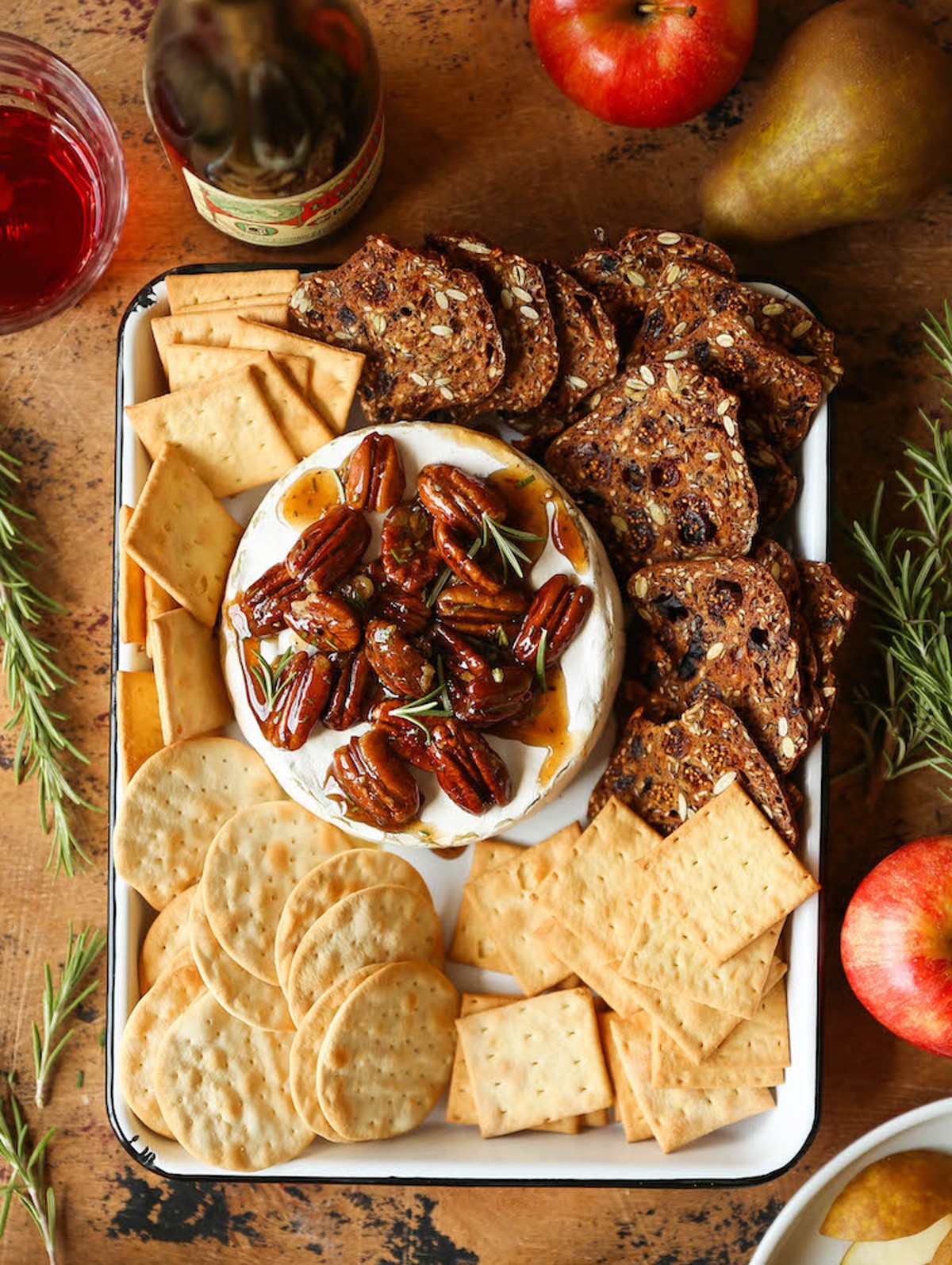 Baked Brie with Pecans