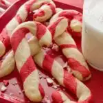 Candy Cane Cookies