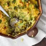 Cheesy Broccoli Quinoa Casserole