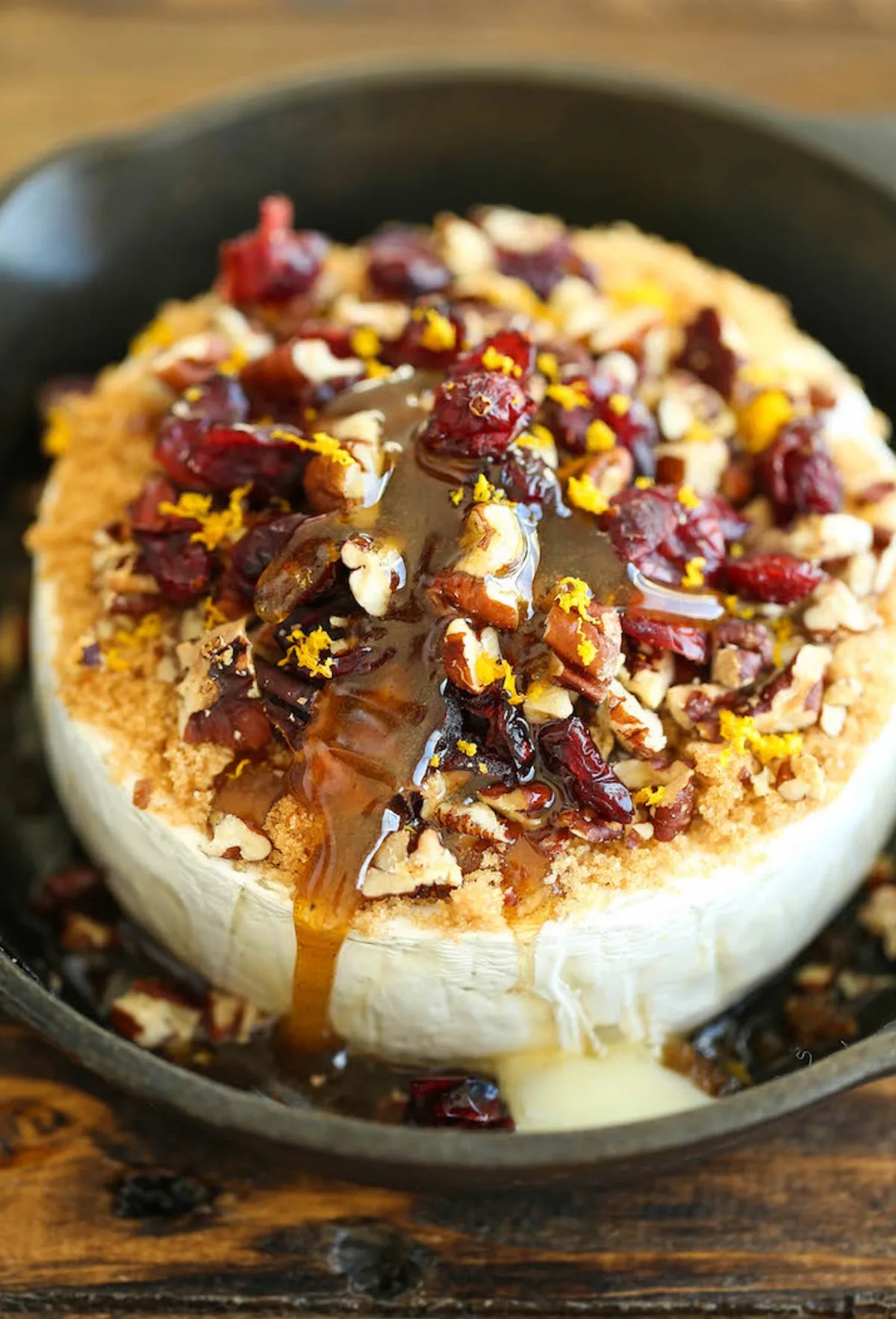 CRANBERRY PECAN BAKED BRIE